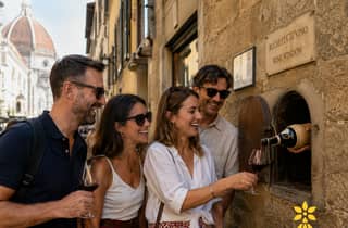 Florenz: Rundgang & Weinfenster – kleine Gruppe