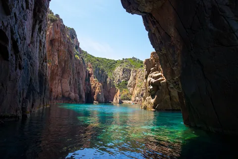 From Sagone/Cargèse: Piana, Scandola, Girolata Boat Tour