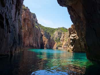 De Sagone/Cargèse:Scandola Girolata Calanques Piana Baignade