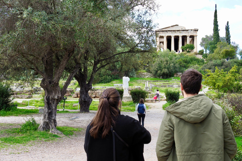 Acropolis, Plaka & Ancient Agora Guided Tour Guided Tour WITHOUT Entry Tickets