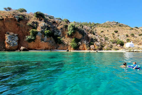 Chania: Boat Rental Almyrida Half day trip