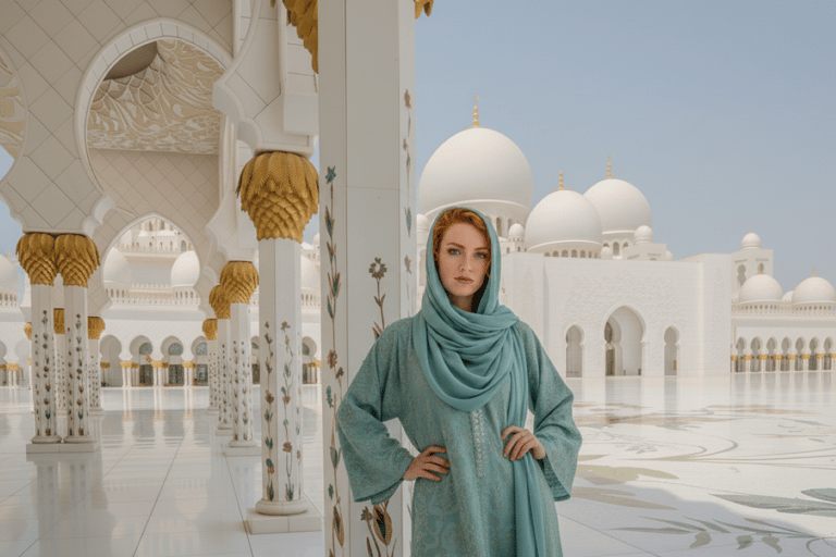 Abu Dhabi: Professional Photoshoot at Sheikh Zayed Mosque