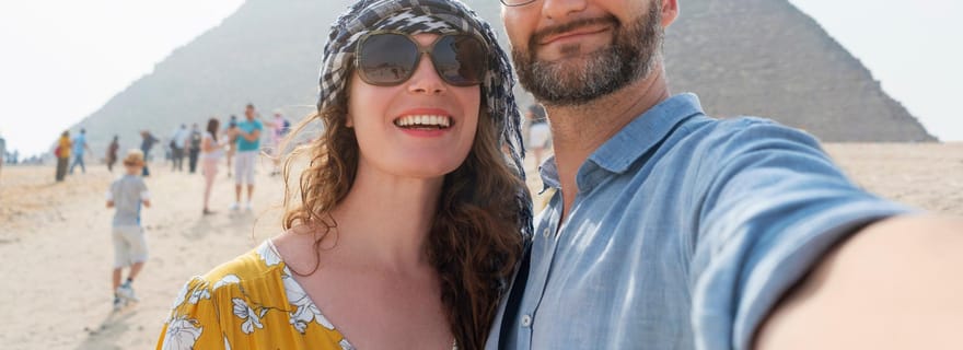 Le Caire : Pyramides de Gizeh, Sakkara et Dahshur (circuit tout compris)