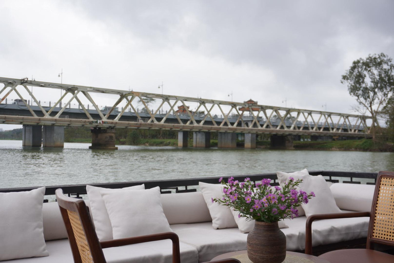 Hue After Dark: A Night of Flavors, Music & River Lights Private Transfer + Dinner