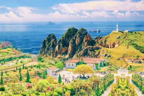 Busan: A1.Hidden Gem Geoje & Oedo Botania Island& Cable car