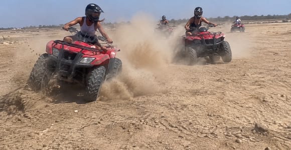 Monastir: Quad Biking Tour to Salt Lake & Forest