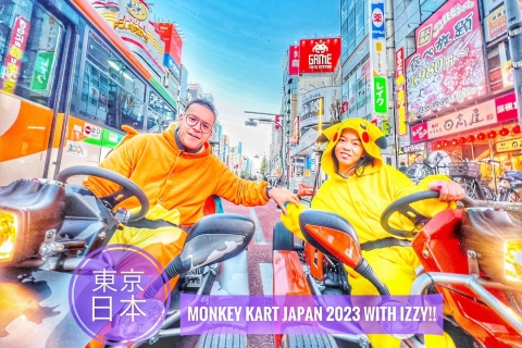 Beste gokart ervaring in Shibuya kruising met iconische foto
