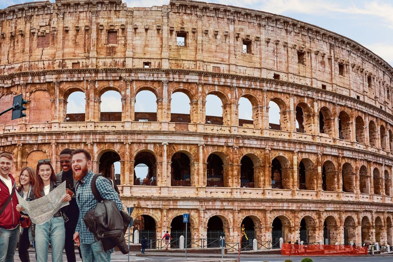 Rom: Colosseum Colosseum, Forum Romanum och Palatinkullen IngångRom - biljetter Biljett till Colosseum, Forum Romanum och Palatinkullen