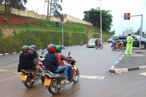 Tour de ville gratuit à Kigali en motocyclette