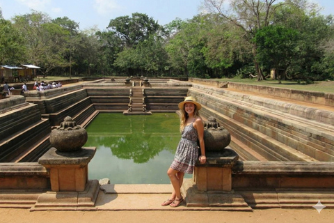 From Downsouth: 3-Day Anuradhapura, Sigiriya & Kandy Tour 3-Day Tour: Anuradhapura, Sigiriya & Kandy on a SUV
