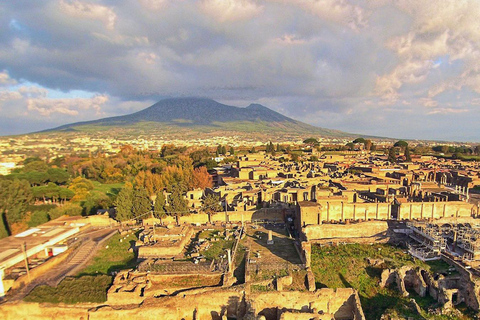 Transfer från Positano till Neapel &amp; 2 timmars stopp vid Pompeii-platsenBesök Pompeji från Positano