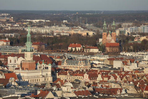 Taste & Views of Poznań: Tour & Croissant on 18th Floor Taste & Views of Poznań: 5-Hour City Tour
