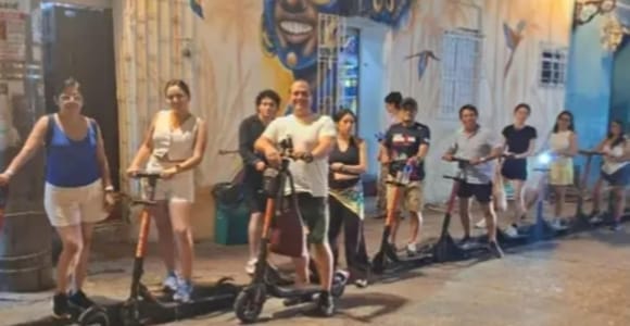 Tour in segway divertente, veloce e innovativo attraverso Cartagena e Getsemani
