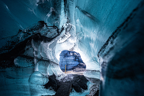 From Vík: Fly your Drone in Katla Ice Cave Super Jeep Tour