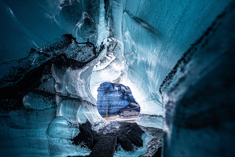 From Vík: Fly your Drone in Katla Ice Cave Super Jeep Tour