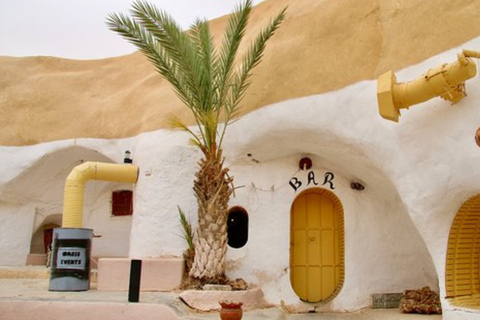 From Djerba: 4WD Sahara Desert Adventure: Ksar Ghilane, Matmata, and Star Wars From Djerba: 4WD Adventure in the Sahara: Ksar Ghilane, Matmata, and Star Wars