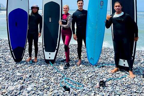 Lima: All Levels Surf Lesson at Playa Makaha in Miraflores
