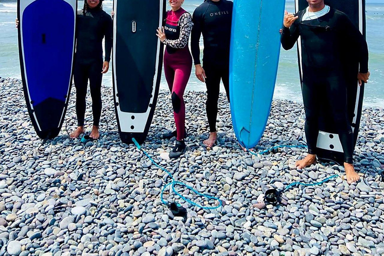 Lima: All Levels Surf Lesson at Playa Makaha in Miraflores