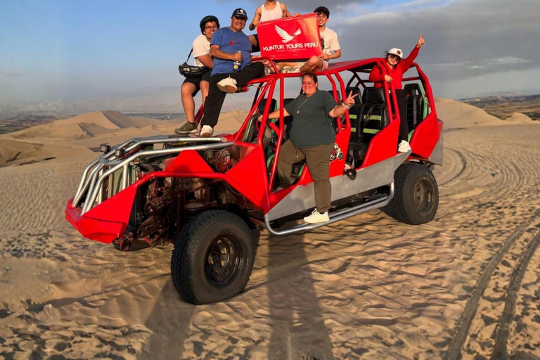From Lima: Ballestas Islands + Buggy and Sandboarding in Huacachina – Full Day