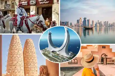 Guided city tour|Souq Wagif,Corniche,The pearl, Katara