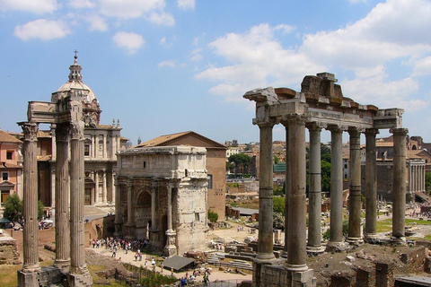 Roma: Coliseu com acesso ao piso da arena e Roma Antiga