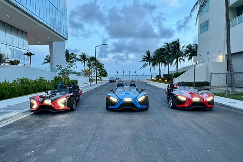 1 heure et 30 minutes de location de fronde à Miami - Nous sommes les meilleurs !Location de Slingshot Polaris à Miami