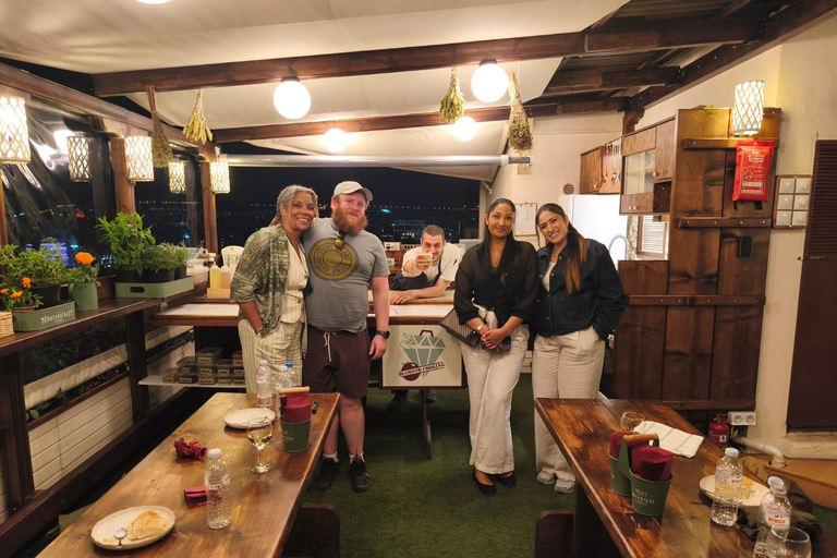Cooking Class & Dinner at a Roof Garden in Athens