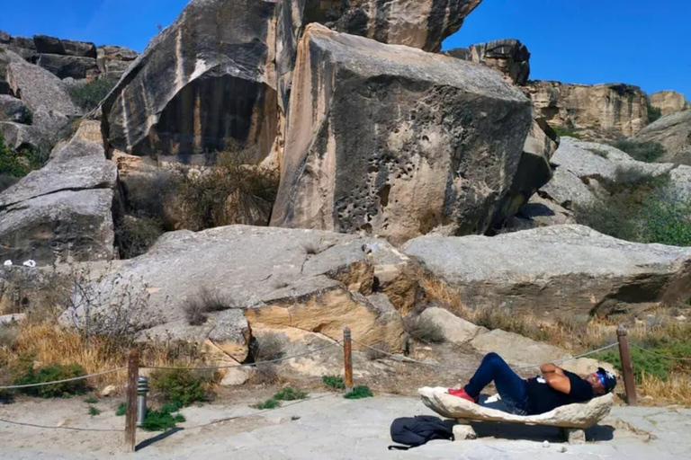 Gobustan, Mud Volcanoes & Absheron All-Inclusive Tour From Baku:Gobustan-Absheron Premium Tour All Tickets + Lunch