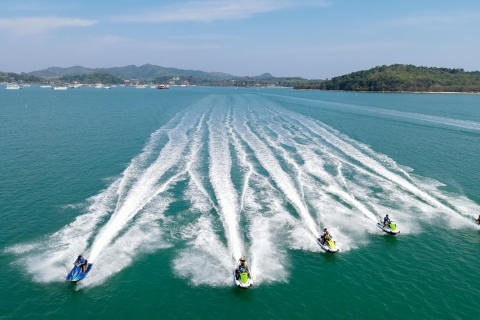 Patong Beach: Visit 9 famous islands in Phuket by Jet ski. Visit 9 slands by Jet ski./customers staying in Patong area