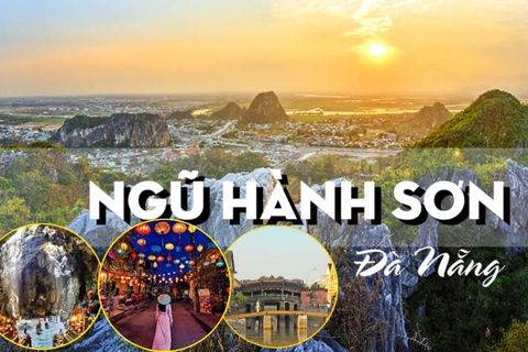 Da Nang : Visite de la montagne de marbre et de la ville ancienne de Hoi An