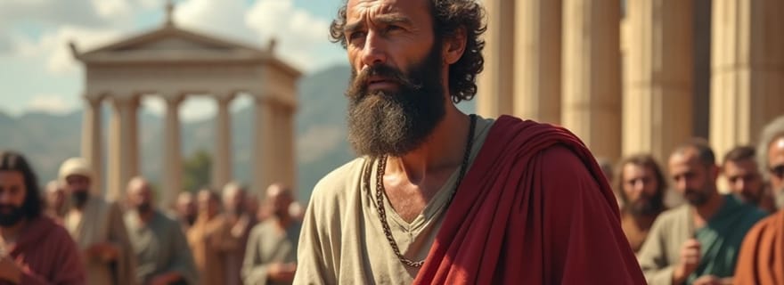 Le voyage missionnaire de l'apôtre Paul à Athènes et Corinthe