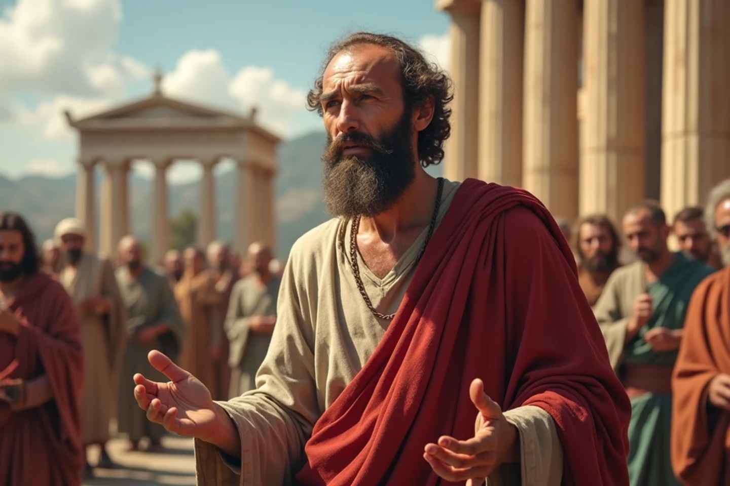 Ferðalag Páls postula í Aþenu og Korintu