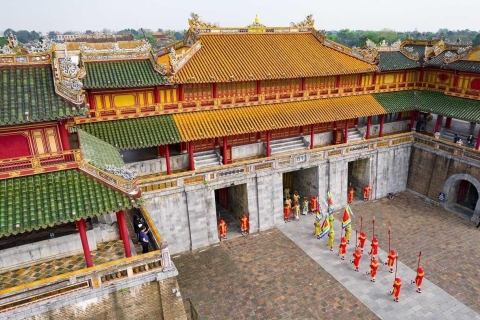 Hue City Tour Half Day by Private Car & Dragon Boat Cruise Visit 3 Royal Tombs (Mausoleums) of the Kings by Private Car