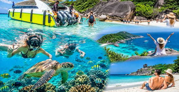 From Phuket: Similan Islands Early Bird Speedboat Tour
