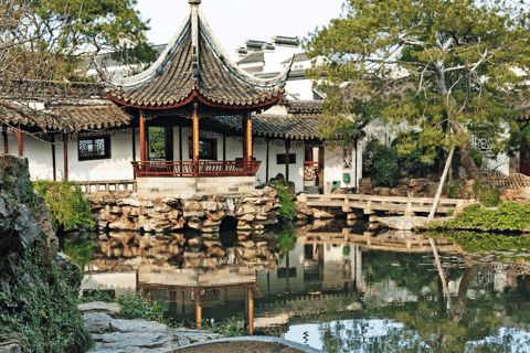 2 giorni di visita privata a Shanghai Skyline, Watertown e Suzhou GardenCon tutte le ammissioni