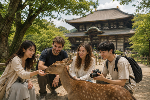 Nara: Deer, Photos, and Japanese Tea Social Experience