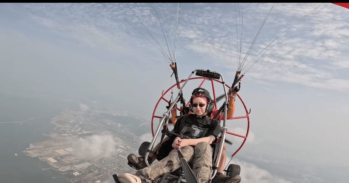 Halong Sky Tour: Powered Paragliding