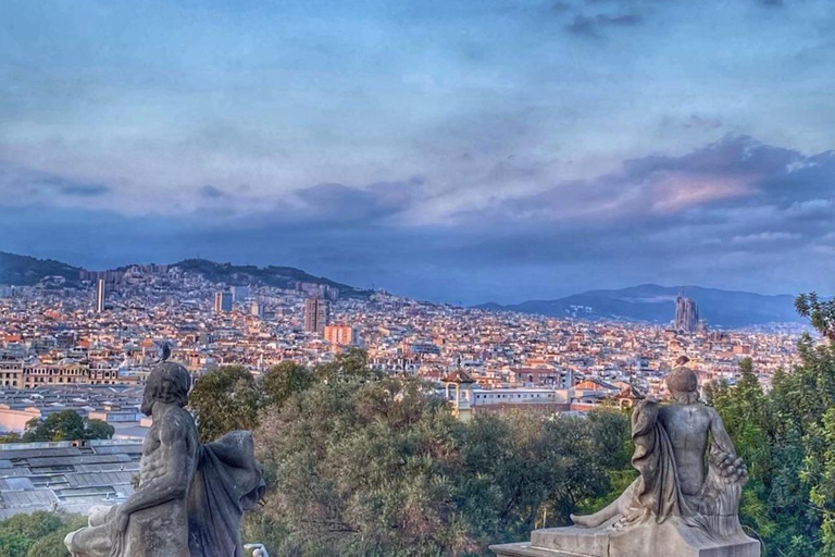 Full/Half day Barcelona highlights with entrances & Tasting Full Day with Transport,Tasting&Entrances (Maximum 9 people)