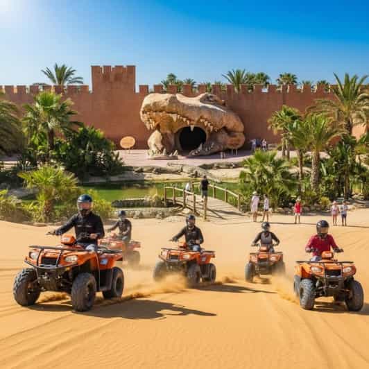 Agadir : safari en quad avec Crocoparc en option - quad