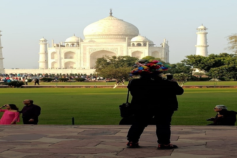 Vanuit Delhi: Fort & Taj Mahal begeleide dagtour