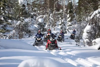 Rovaniemi, Guided Wilderness Snowmobile Ride - Housity