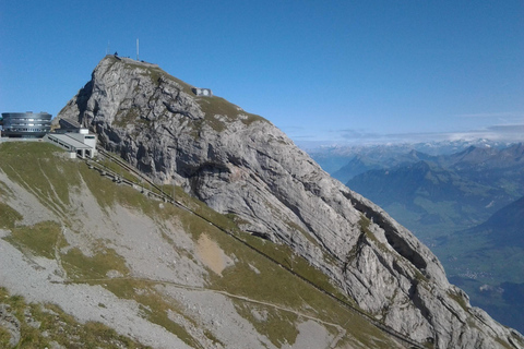 Winter Panorama Mount Pilatus: Small Group Tour from Basel Pilatus (Winter) small group tour from Basel