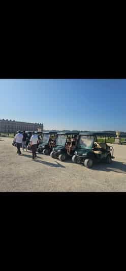 Versalhes: tour guiado em carrinhos de golfe e bicicletas, Hamlet + fontes