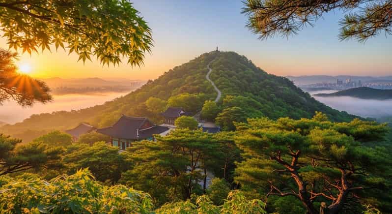 首尔日出日落徒步之旅 + 寺庙与韩式美食探险