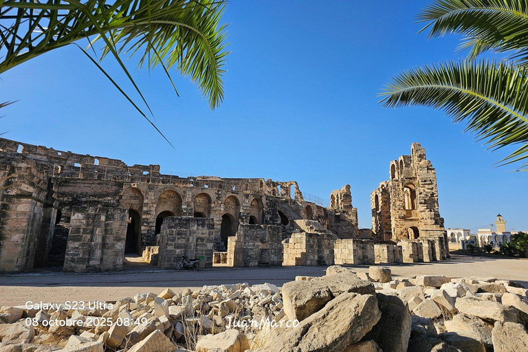 From Hammamet/Sousse: Amphitheatre Visit (All inclusive) From Sousse/Monastir: Amphitheatre Visit (All inclusive)