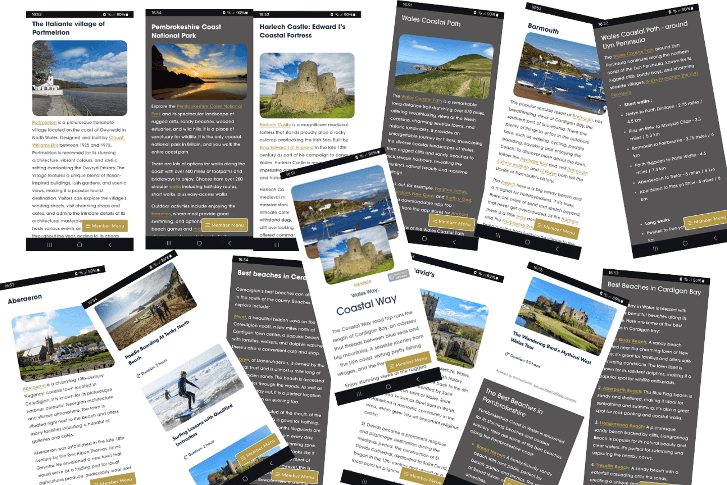 Западный Уэльс: Онлайн-гид по автопутешествиям