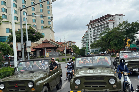 Hanoi: City Highlights Guided Tour by Vintage Jeep Private Jeep Tour >= 2 pax