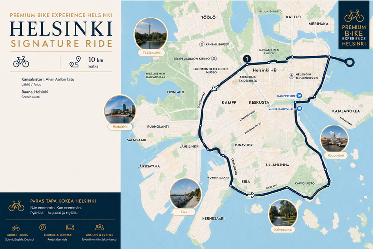 Helsinki: Small-Group Bike Tour with a Local Guide