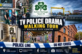 TV-Polizeidrama-Rundgang – Stadtzentrum von Belfast