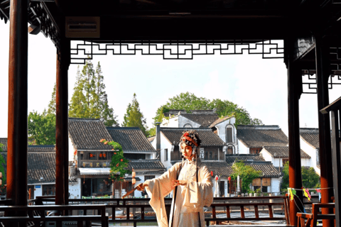 From Shanghai: Zhujiajiao Water Town Tour with Hotel Pickup